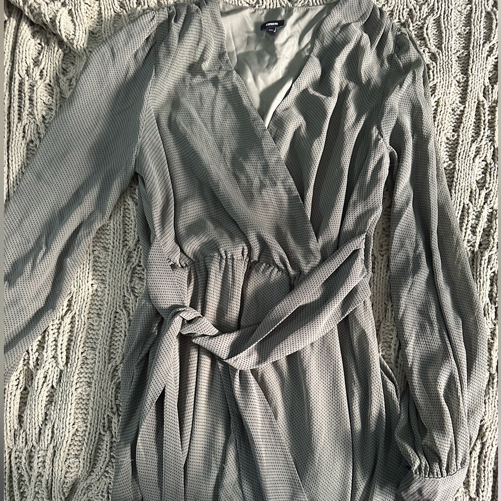 Express Olive Dress